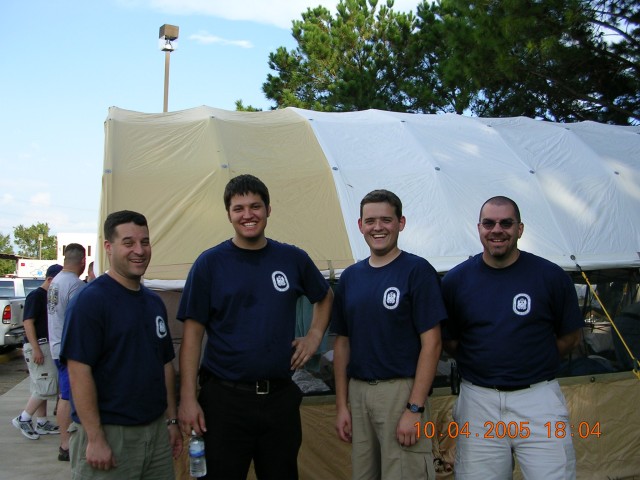 Trappe EMS Strike Team Hurricane Katrina/Rita deployment - Oct 2005